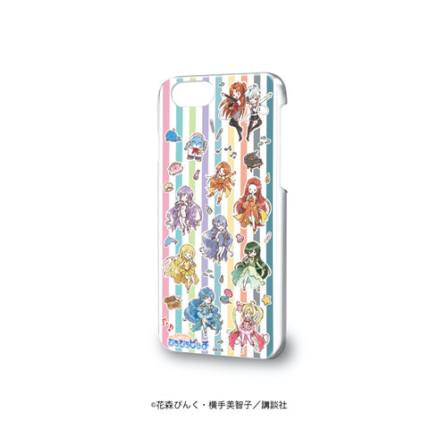 『マーメイドメロディーぴちぴちピッチ』ハードケース(iPhone6/6s/7/8兼用)01/ライブ衣装ver.集合デザイン(グラフアート)